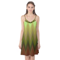Zig Zag Chevron Classic Pattern Camis Nightgown by Celenk