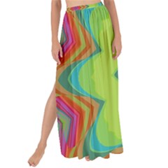 Abstract Art Abstract Background Pattern Maxi Chiffon Tie-up Sarong by Simbadda