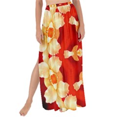 Abstract Art Abstract Background Art Pattern Maxi Chiffon Tie-up Sarong by Simbadda