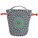 3d Abstract Art Abstract Background Drawstring Bucket Bag View1