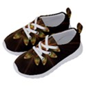 Fractal Floral Mandala Abstract Running Shoes View2