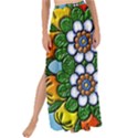 Mandala Background Colorful Pattern Maxi Chiffon Tie-Up Sarong View1