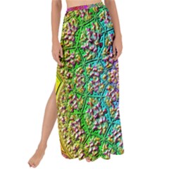 Mandala Tile Background Geometric Maxi Chiffon Tie-up Sarong by Simbadda