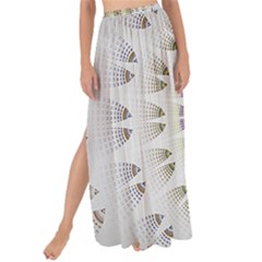 Mandala Fractal Decorative Maxi Chiffon Tie-up Sarong by Simbadda