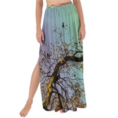 Rainbow Branch Boxer Shorts Maxi Chiffon Tie-up Sarong by Simbadda