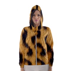 Animal Print 3 Hooded Windbreaker (women)