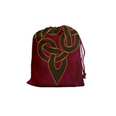 Beautiful Art Pattern Drawstring Pouch (medium) by Nexatart