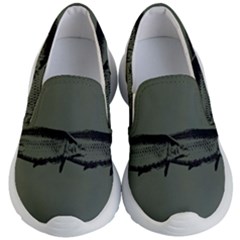 Carp Fish Kid s Lightweight Slip Ons by kunstklamotte023