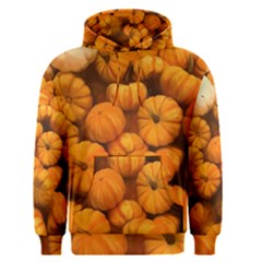 Pumpkins Tiny Gourds Pile Men s Pullover Hoodie by bloomingvinedesign