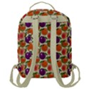 Fruit Tree Salad Pattern Flap Pocket Backpack (Large) View3