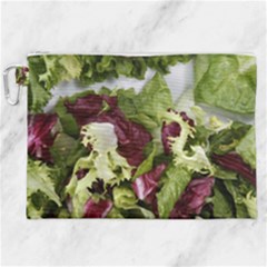 Salad Lettuce Vegetable Canvas Cosmetic Bag (xxl) by Sapixe