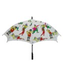 Golfers Athletes The Form Of Golf Umbrellas View3