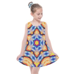 Pattern Abstract Background Art Kids  Summer Dress by Sapixe