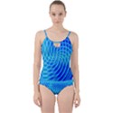 Background Light Glow Abstract Art Cut Out Top Tankini Set View1