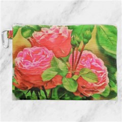 Figure Watercolor Art Nature Canvas Cosmetic Bag (xxl) by Sapixe