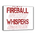 Fireball Whiskey Shirt Solid Letters 2016 Canvas 16  x 12  (Stretched) View1