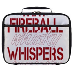 Fireball Whiskey Shirt Solid Letters 2016 Full Print Lunch Bag by crcustomgifts