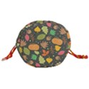 Thanksgiving pattern Drawstring Bucket Bag View3