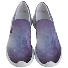 Orion Nebula Pastel Violet Purple Turquoise Blue Star Formation Women s Lightweight Slip Ons by genx