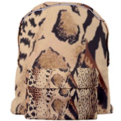 Animal Pattern Design Print Texture Giant Full Print Backpack by Wegoenart