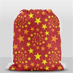 Star Stars Pattern Design Drawstring Bag (small) by Simbadda