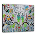 Supersonic volcano snowman Canvas 24  x 20  (Stretched) View1