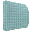Mint Triangle shape pattern Back Support Cushion View2