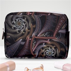 Geometry Math Fractal Art Make Up Pouch (medium) by Wegoenart