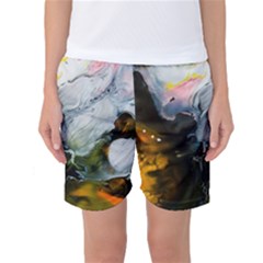 Art Abstract Painting Abstract Women s Basketball Shorts by Wegoenart