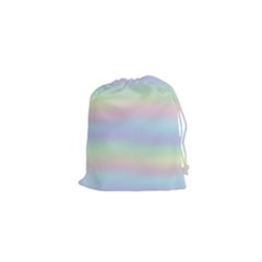 Holographic Foil Pastels Wallpaper Drawstring Pouch (xs) by Wegoenart