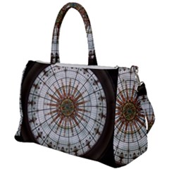 Dome Glass Architecture Glass Dome Duffel Travel Bag by Wegoenart
