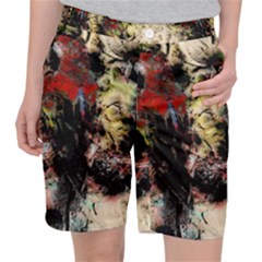 Ara Bird Parrot Animal Art Pocket Shorts by Wegoenart