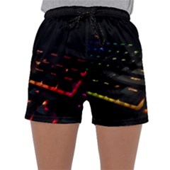 Keyboard Led Technology Sleepwear Shorts by Wegoenart