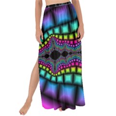 Fractal Art Artwork Digital Art Maxi Chiffon Tie-up Sarong by Wegoenart