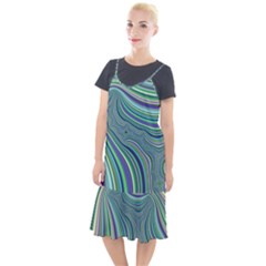 Art Fractal Gradient Colorful Infinity Pattern Camis Fishtail Dress by Wegoenart
