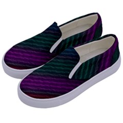 Background Texture Pattern Kids  Canvas Slip Ons by Wegoenart