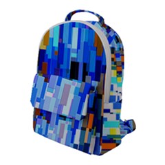 Color Colors Abstract Colorful Flap Pocket Backpack (large) by Pakrebo
