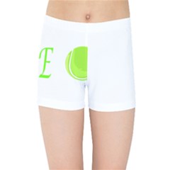 I Lovetennis Kids  Sports Shorts by Greencreations