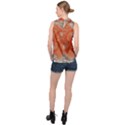 Fractal Art Artwork Pattern Fractal High Neck Satin Top View2