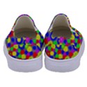 Neon dots Kids  Canvas Slip Ons View4