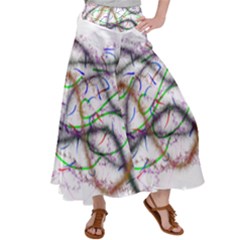 Chaos Satin Palazzo Pants by PurpleDuckyDesigns