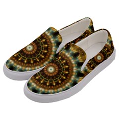 Pattern Abstract Background Art Men s Canvas Slip Ons by Pakrebo