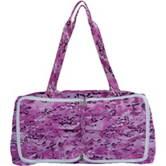 Pink Camouflage Army Military Girl Multi Function Bag by snek