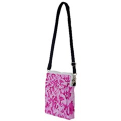 Standard Pink Camouflage Army Military Girl Funny Pattern Multi Function Travel Bag by snek