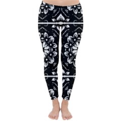 Kaleidoscope Mandala Art Classic Winter Leggings by Pakrebo