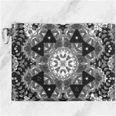 Mandala Calming Coloring Page Canvas Cosmetic Bag (xxxl) by Pakrebo