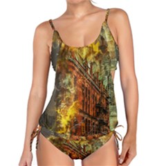 Flat Iron Building Architecture Tankini Set by Pakrebo