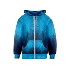 Deep Ocean Kids  Zipper Hoodie by LoolyElzayat