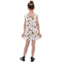 Coffee Beans Vector Kids  Cross Back Dress View2