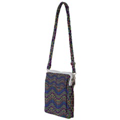 Decorative Ornamental Abstract Wave Multi Function Travel Bag by Mariart